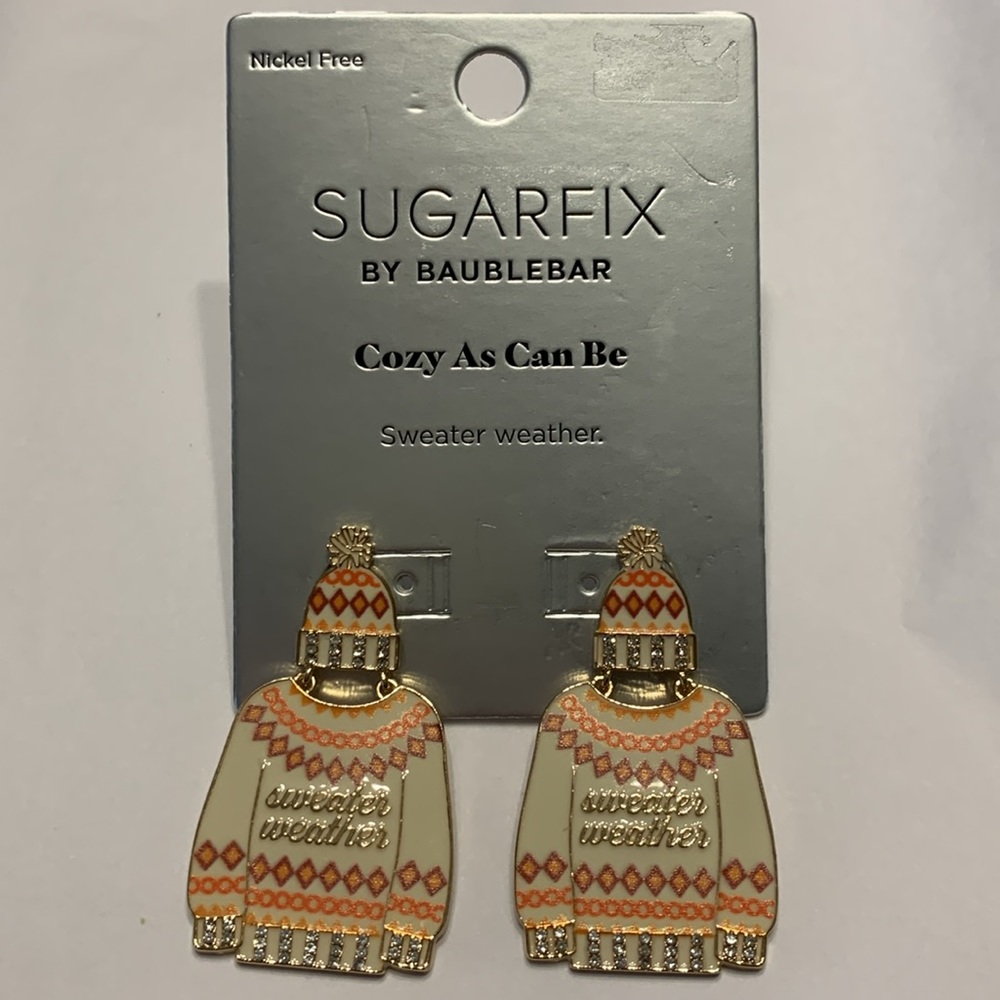 Sugarfix by Baublebar "Cozy As Can Be" Earrings